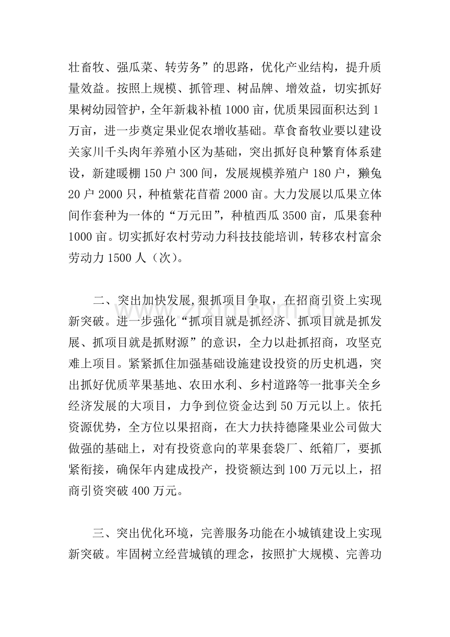 乡镇经济发展意见和建议.doc_第2页