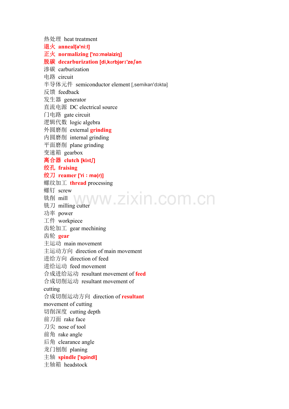 机械电子类专业英语概要.doc_第2页