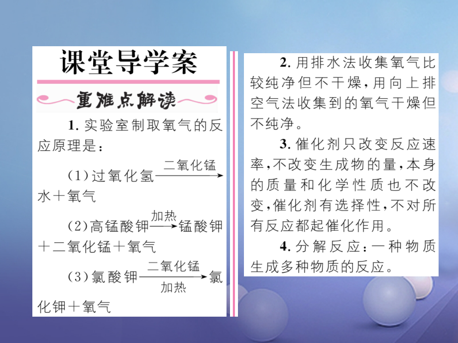 九年级化学上册第2单元我们周围的空气课题3制取氧气.ppt_第2页