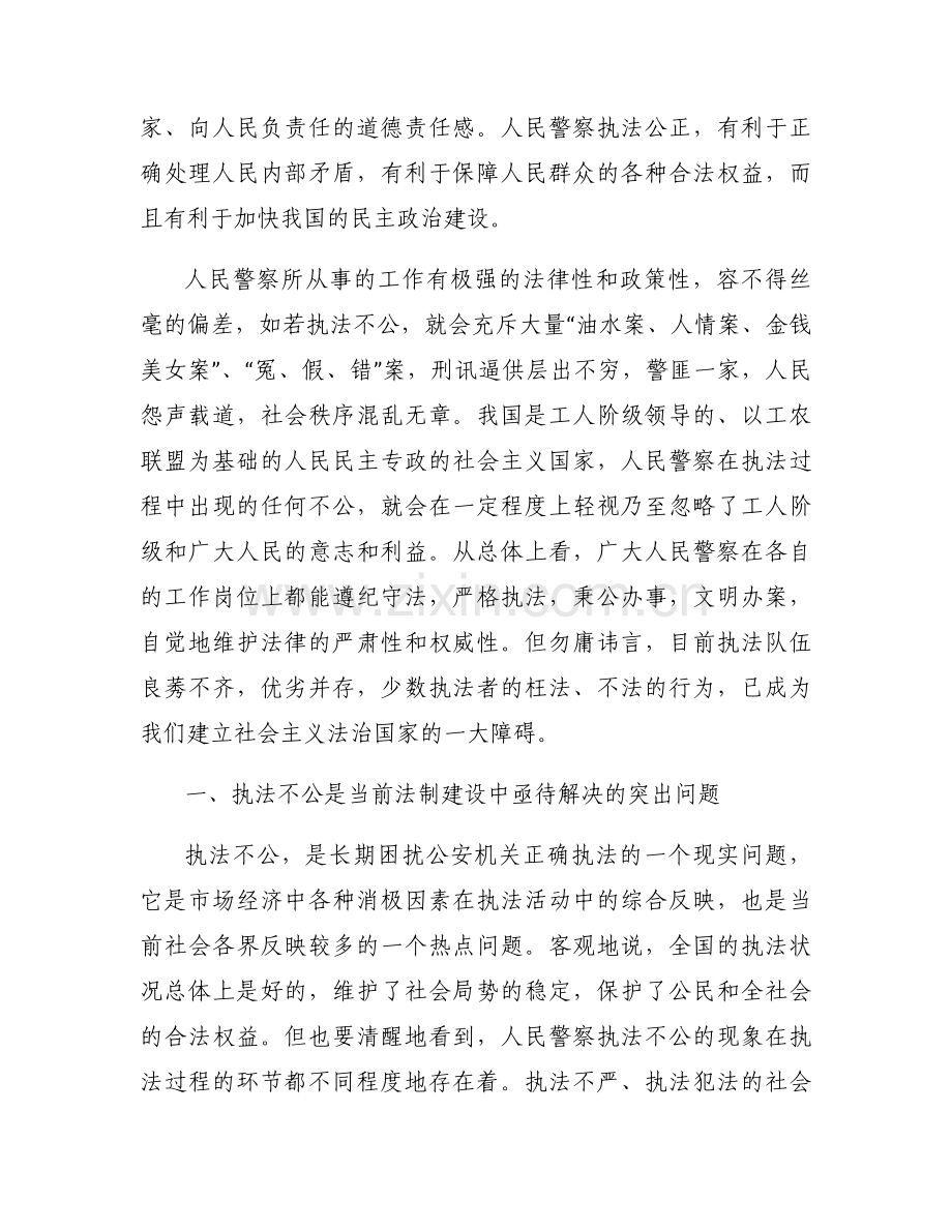 警察执法工作自查总结.docx_第2页