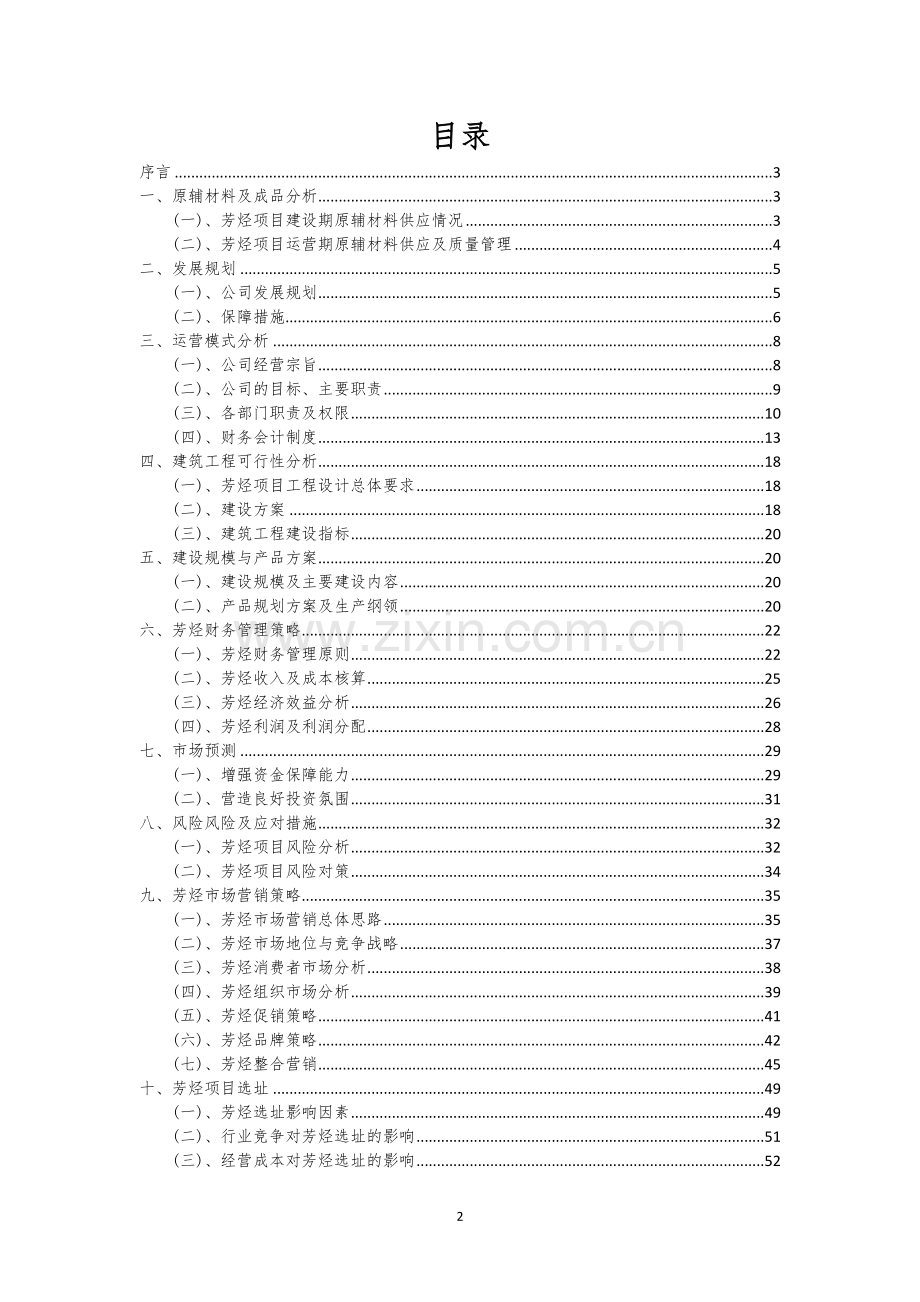 芳烃行业相关项目可行性研究报告.docx_第2页