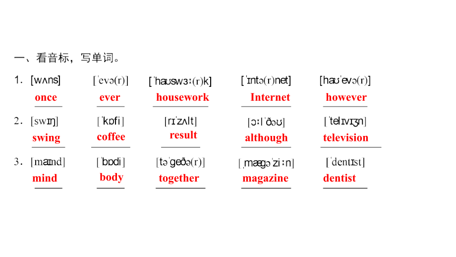 八年级英语上册Unit2HowoftendoyouexercisePart6SelfCheck公开课.ppt_第2页