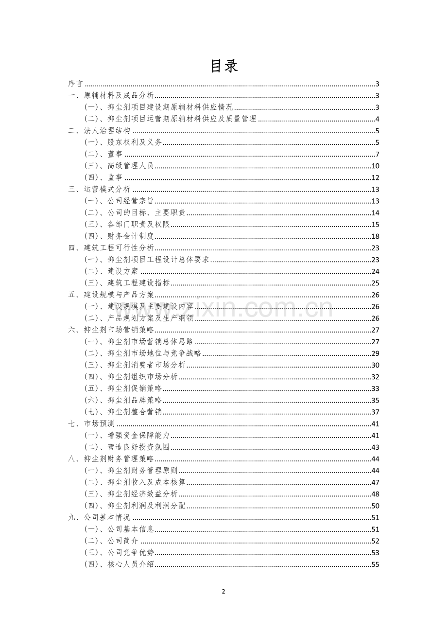抑尘剂行业相关项目可行性研究报告.docx_第2页