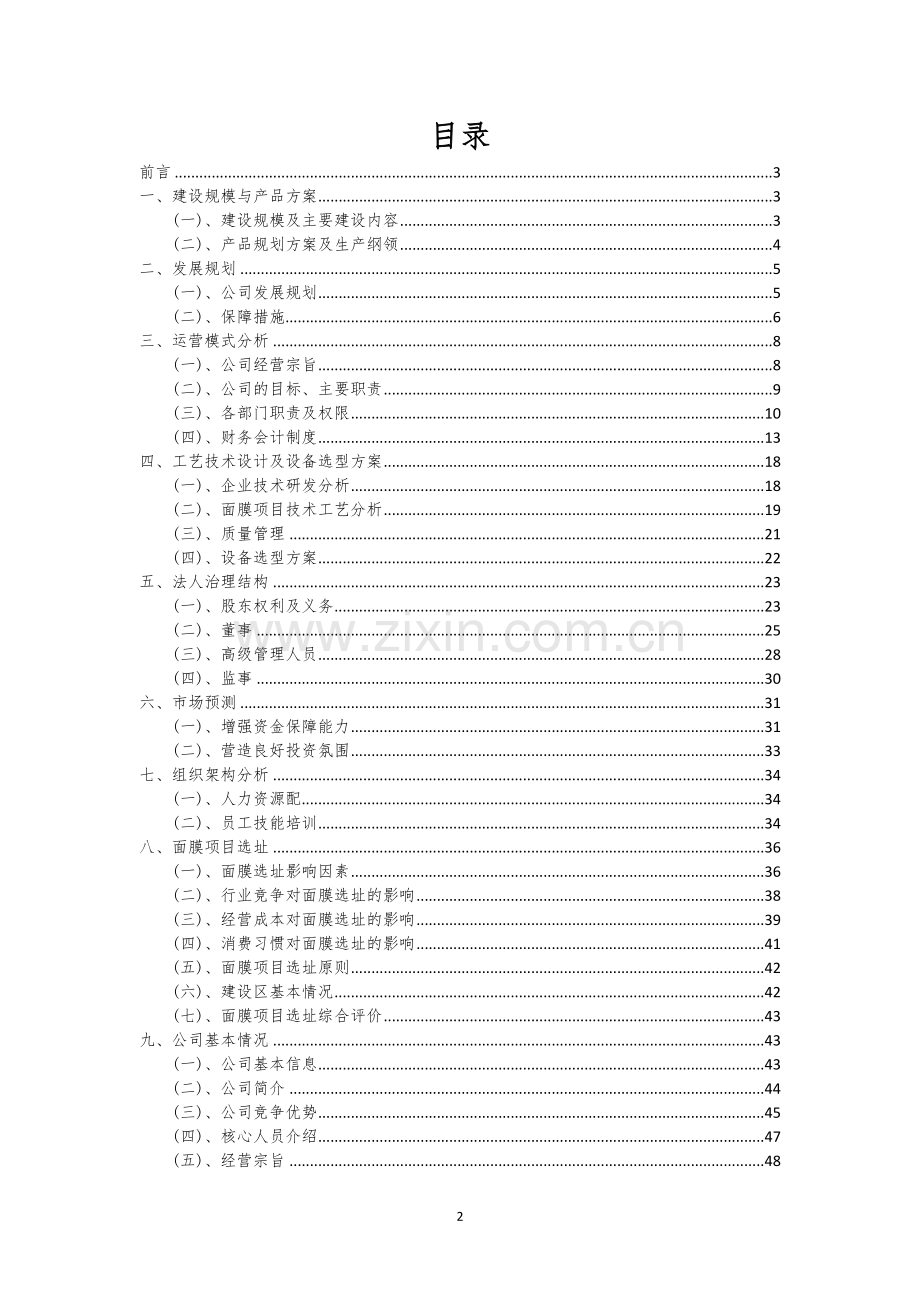 面膜相关行业项目建议书.docx_第2页