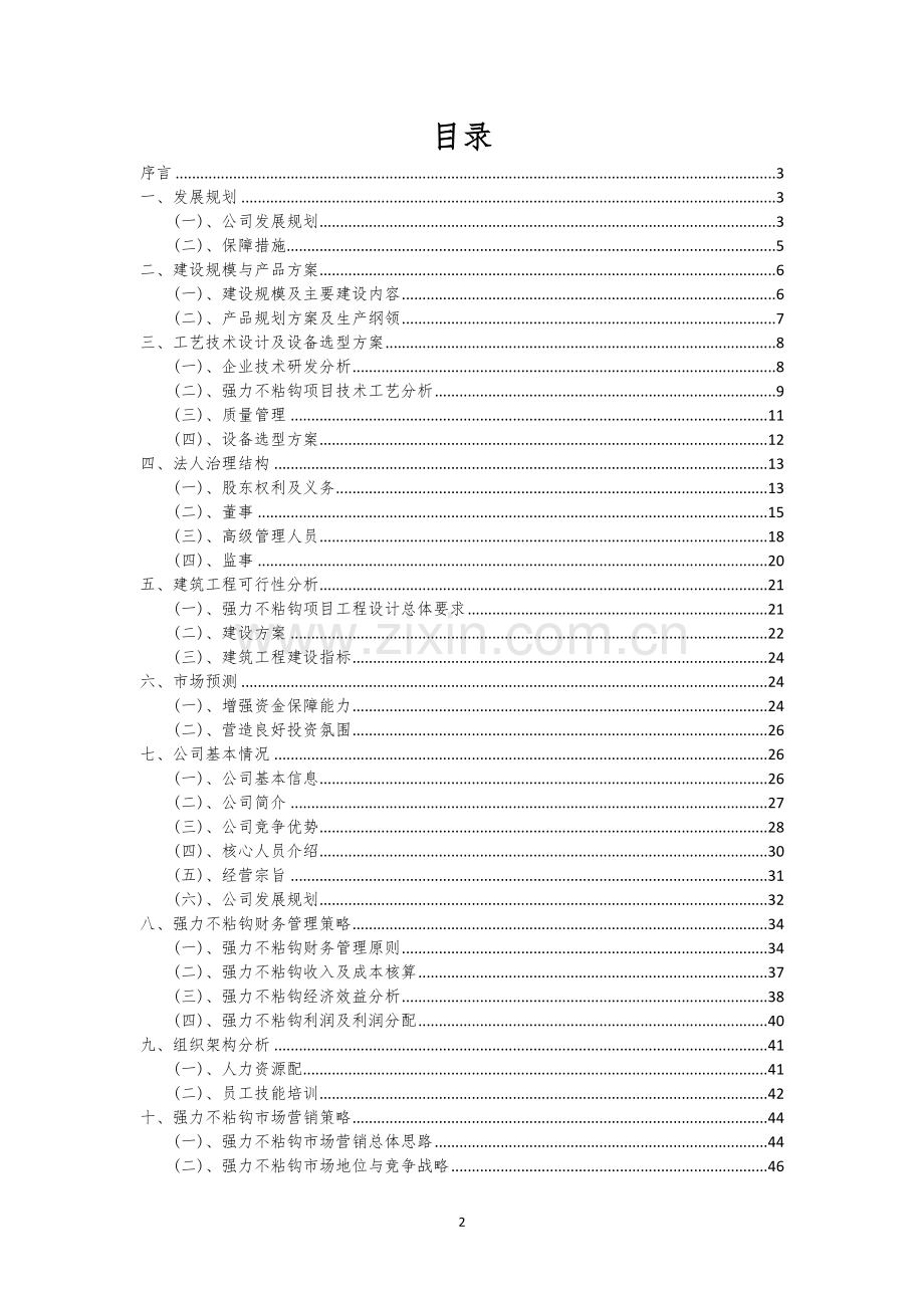 强力不粘钩行业商业计划书.docx_第2页