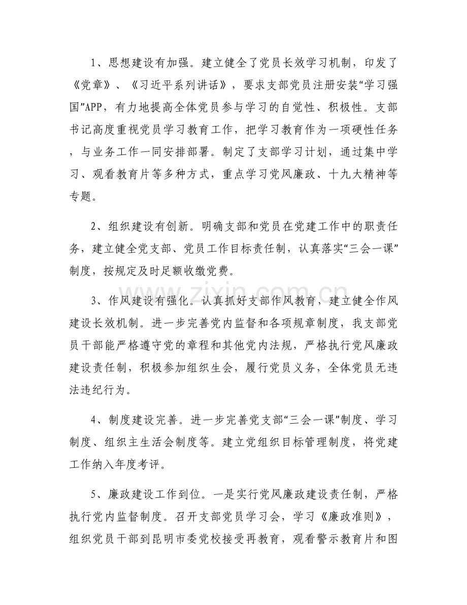 党支部建设自查问题清单(通用6篇).docx_第2页
