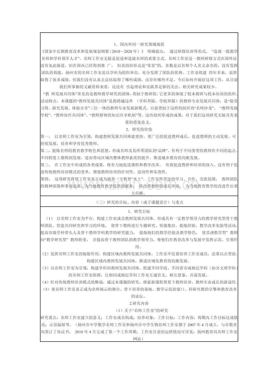 课题名称-以名师工作室为引领-构建教师发展共同体的研究.docx_第2页