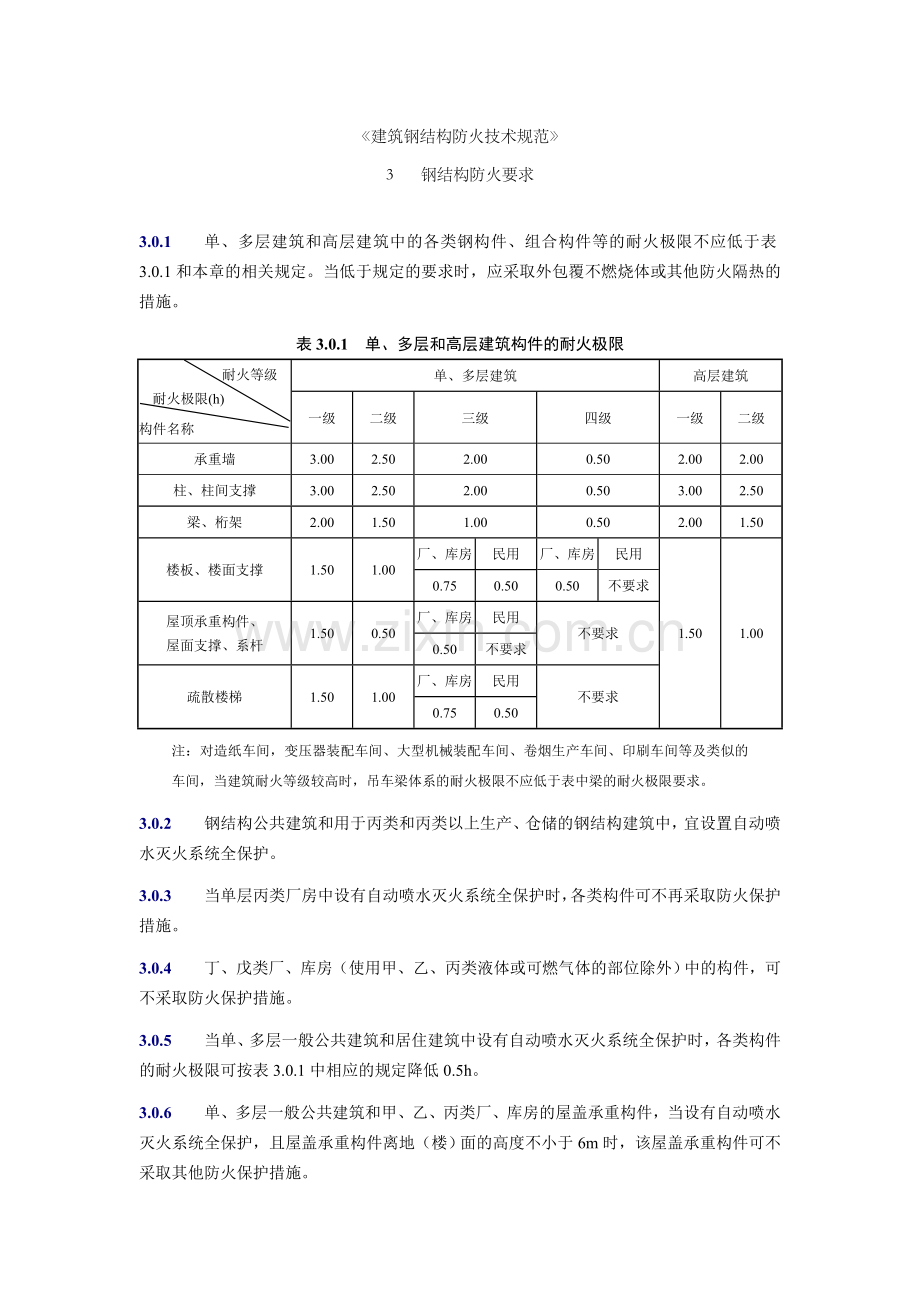 钢结构防火要求.doc_第1页