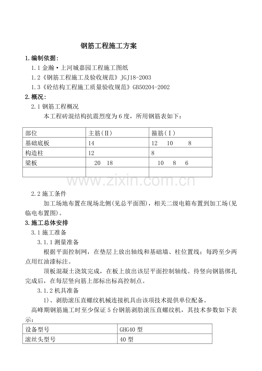 某钢筋工程施工方案.doc_第2页