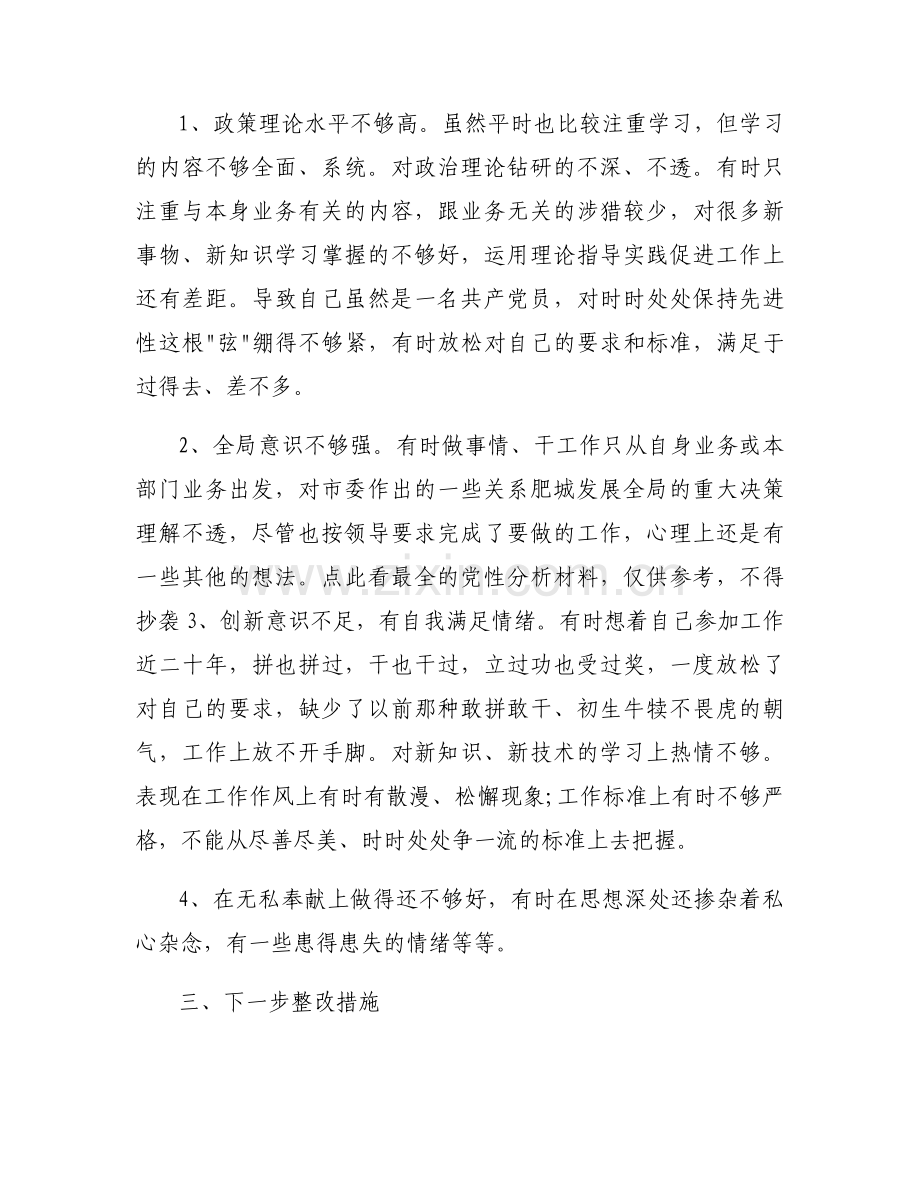 对照革命先辈先烈的整改措施(通用5篇).docx_第2页