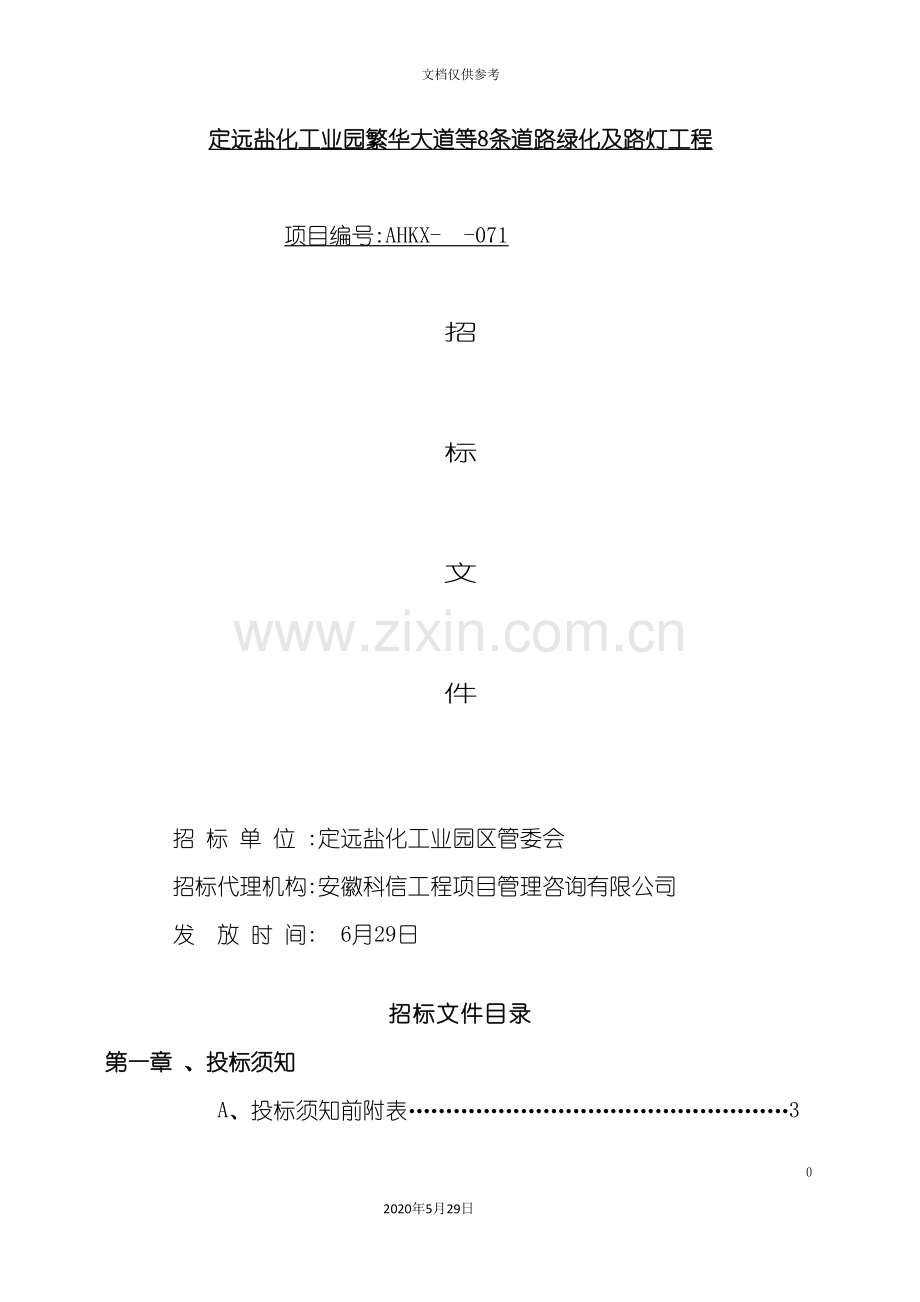 道路绿化及路灯工程招标文件.doc_第2页