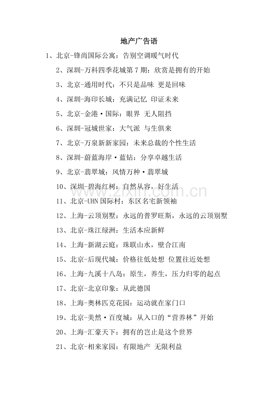 地产广告语.docx_第1页