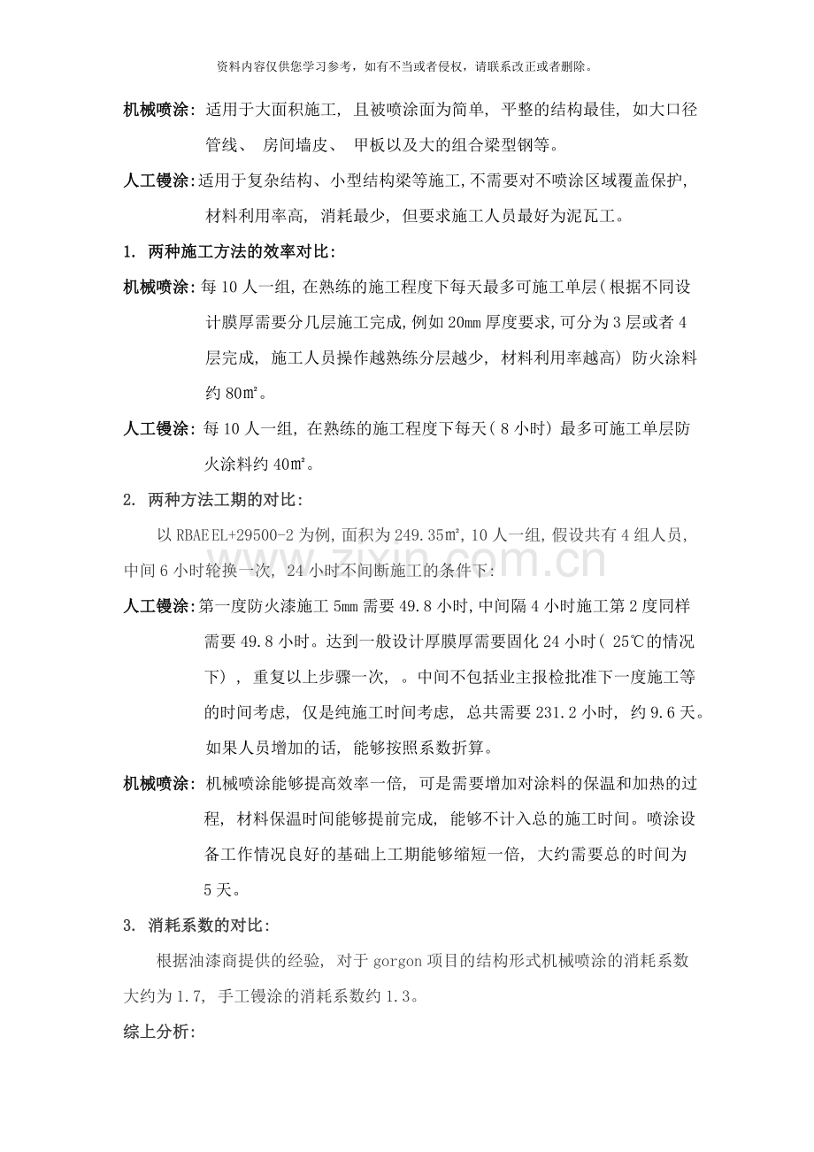 防火漆施工方案风险分析样本.doc_第2页