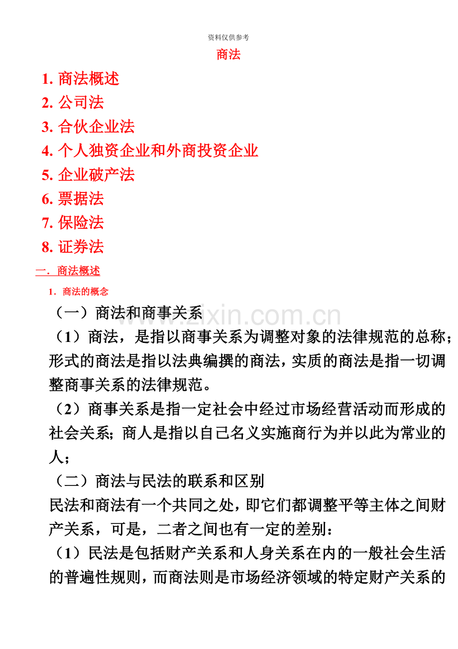 高分通过司法考试卷三笔记之商法.doc_第2页