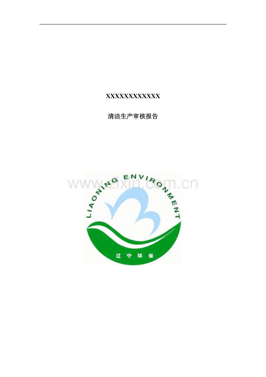 XX印染股份有限公司清洁生产报告.doc_第1页