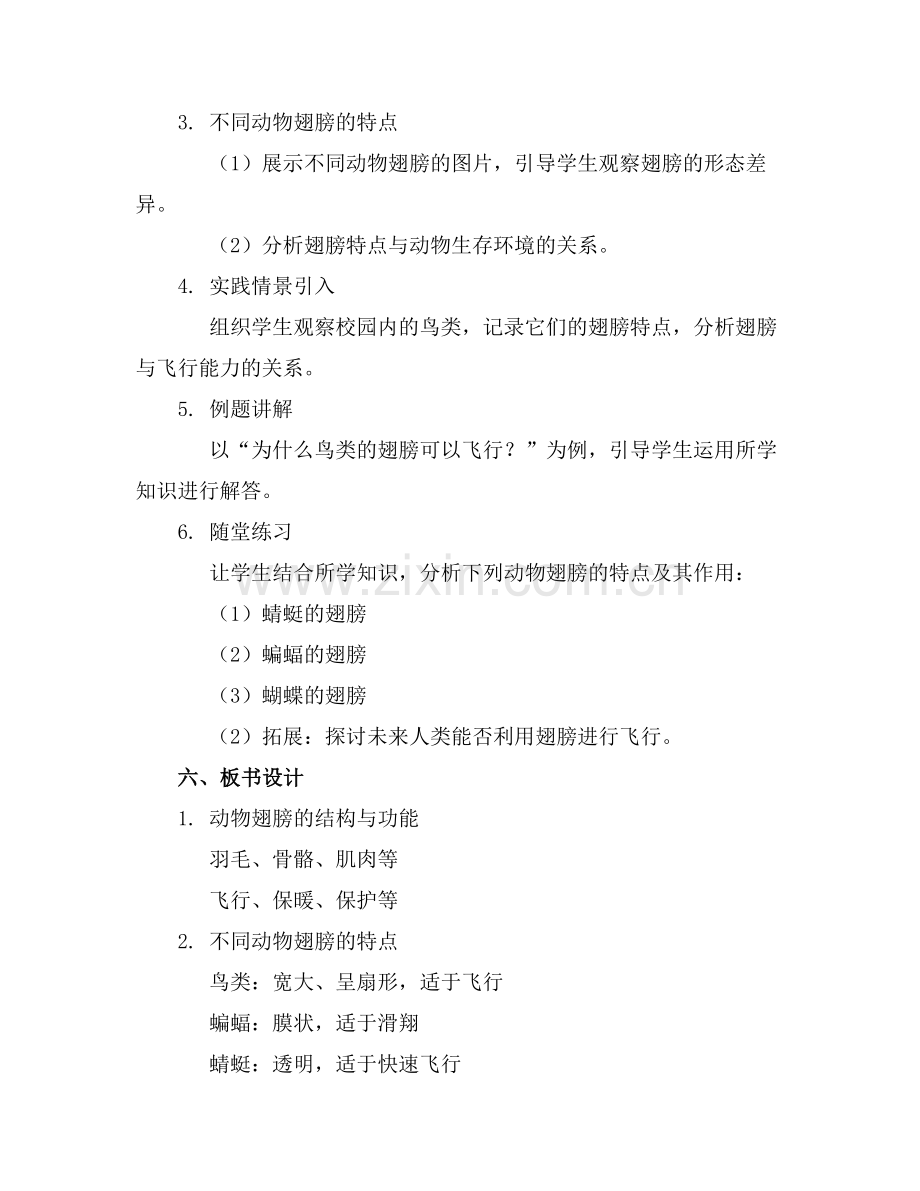 《动物的翅膀》参考课件范例.doc_第2页