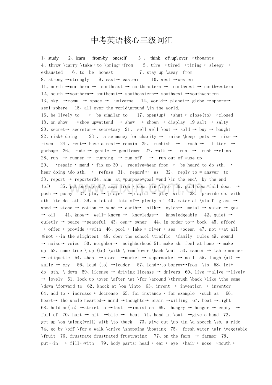 中考核心词.doc_第1页