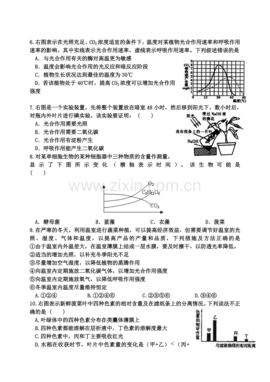 光合呼吸专题.doc_第2页