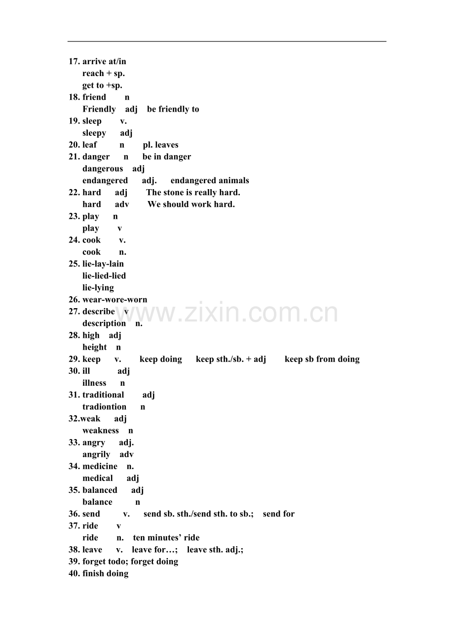 初三复习单词词性变化.doc_第2页