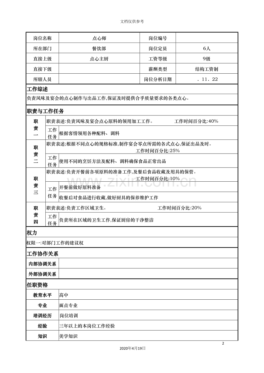 酒店点心师的岗位职责.doc_第2页