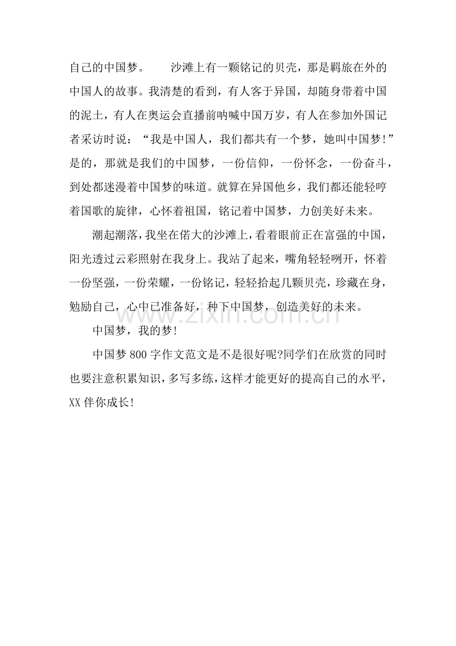 中国梦800字作文：中国梦-我的梦.docx_第2页