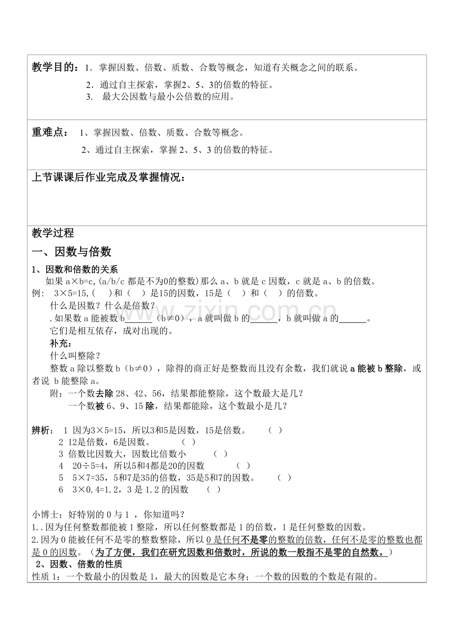 人教版五年级下因数倍数期末复习知识点.doc_第1页