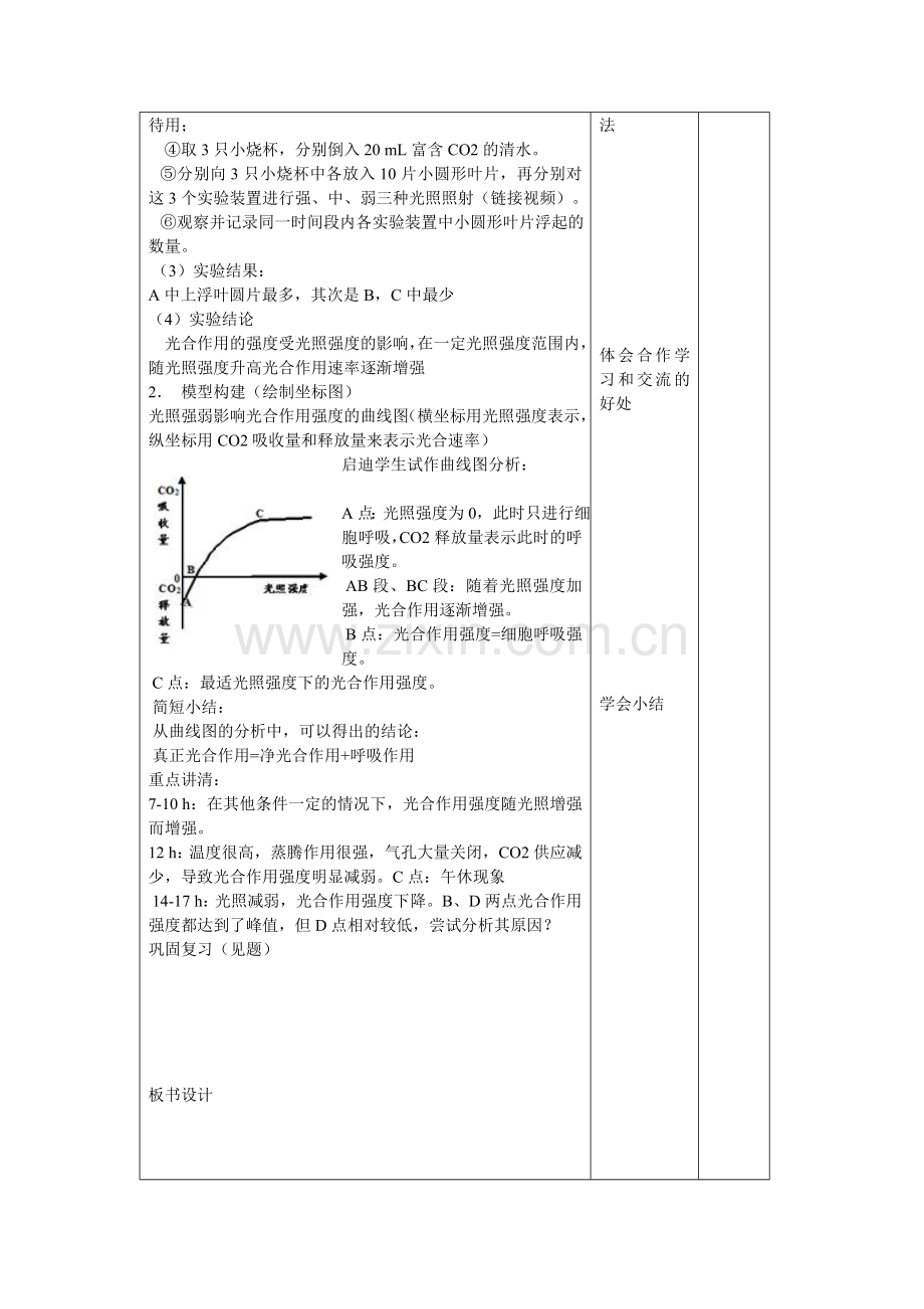 光合作用原理的应用教案.doc_第2页