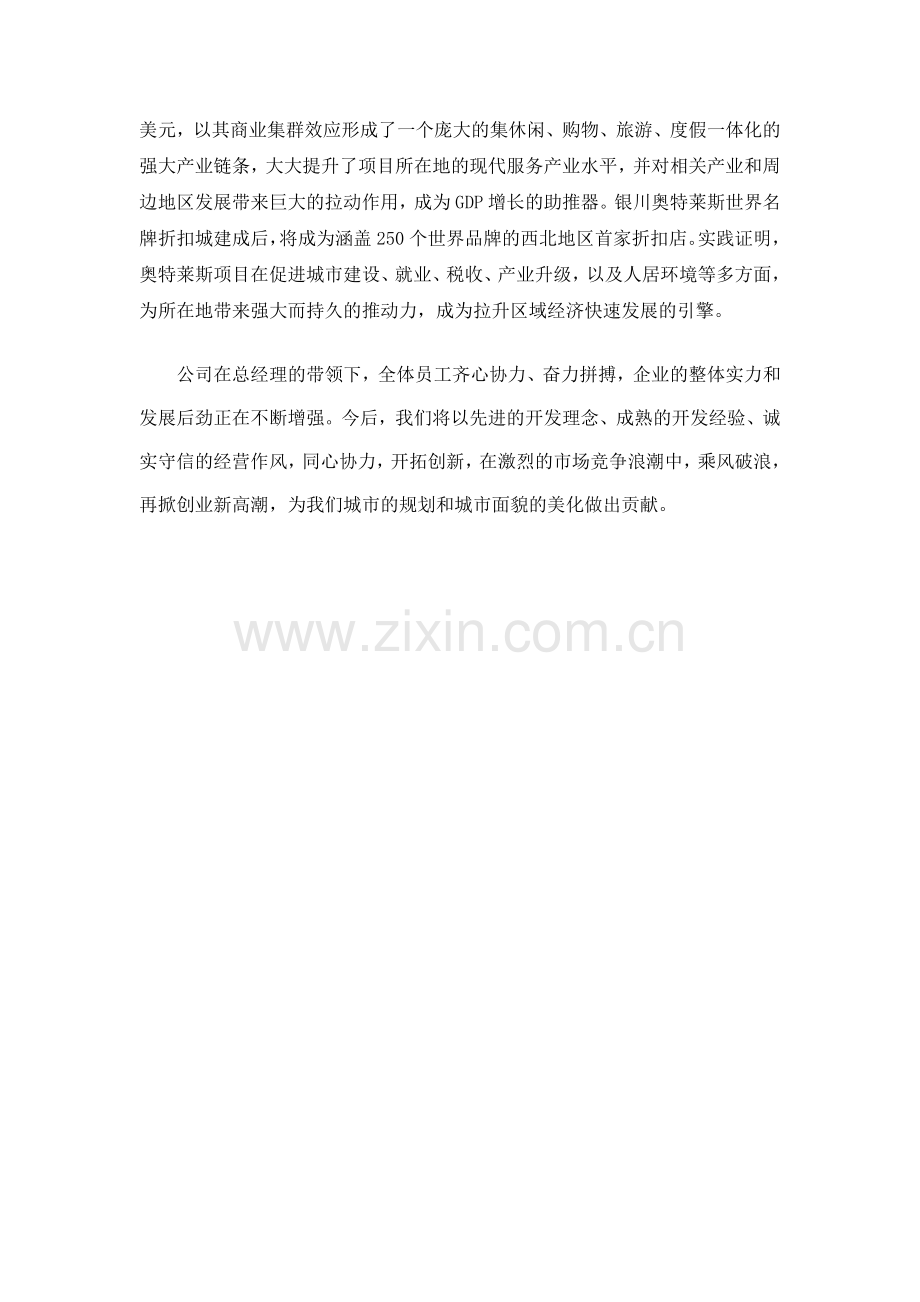 银川奥特莱斯投资有限公司简介.docx_第2页