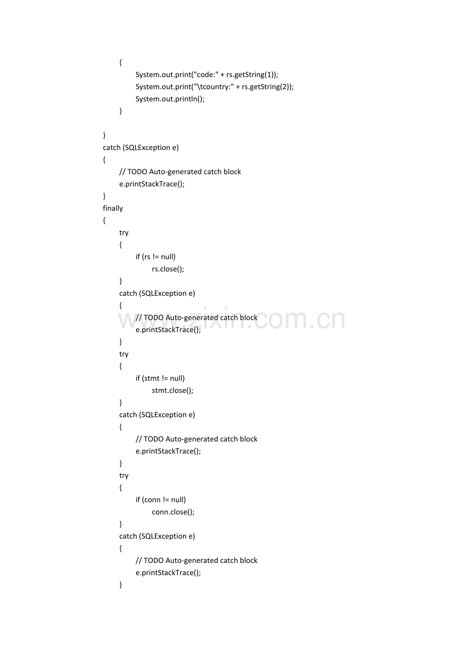 jdbc连接数据库代码笔记简单易懂niiT培训.docx_第2页