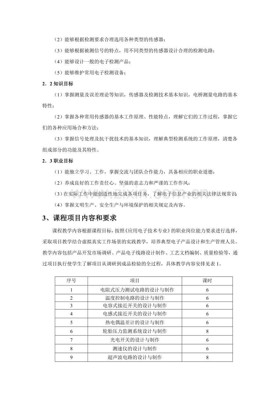 传感器应用技术课程标准.doc_第2页