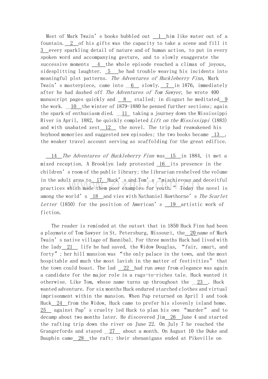 广东外语外贸大学硕士研究生入学考试英语水平考试样题.doc_第2页