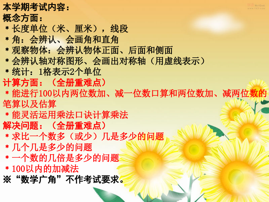 二年级上学期数学复习要点.ppt_第2页