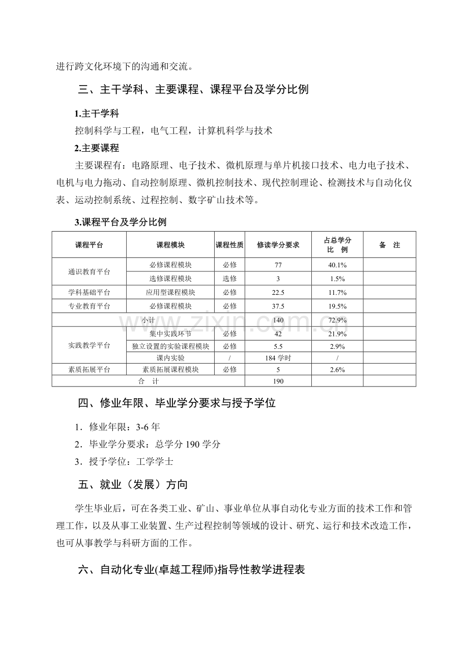 自动化专业(卓越工程师)培养方案.doc_第2页