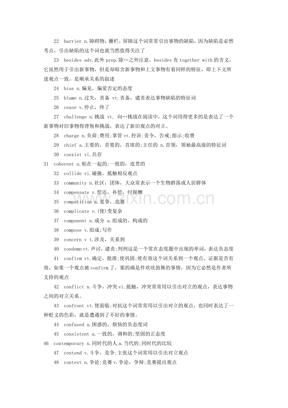 在职硕士联考英语高频词汇.docx_第2页