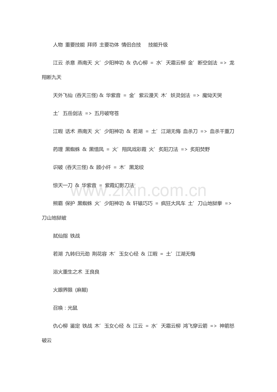 新绝代双骄3 详尽剧情攻略.docx_第1页