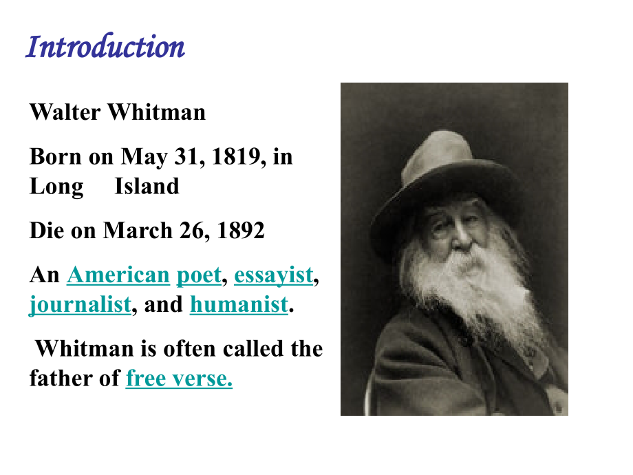 WaltWhitman(美国文学史).ppt_第2页