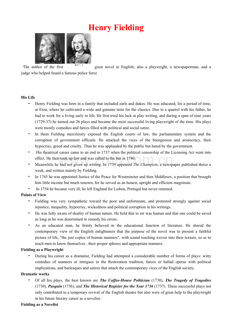 Henry-Fielding.doc_第1页
