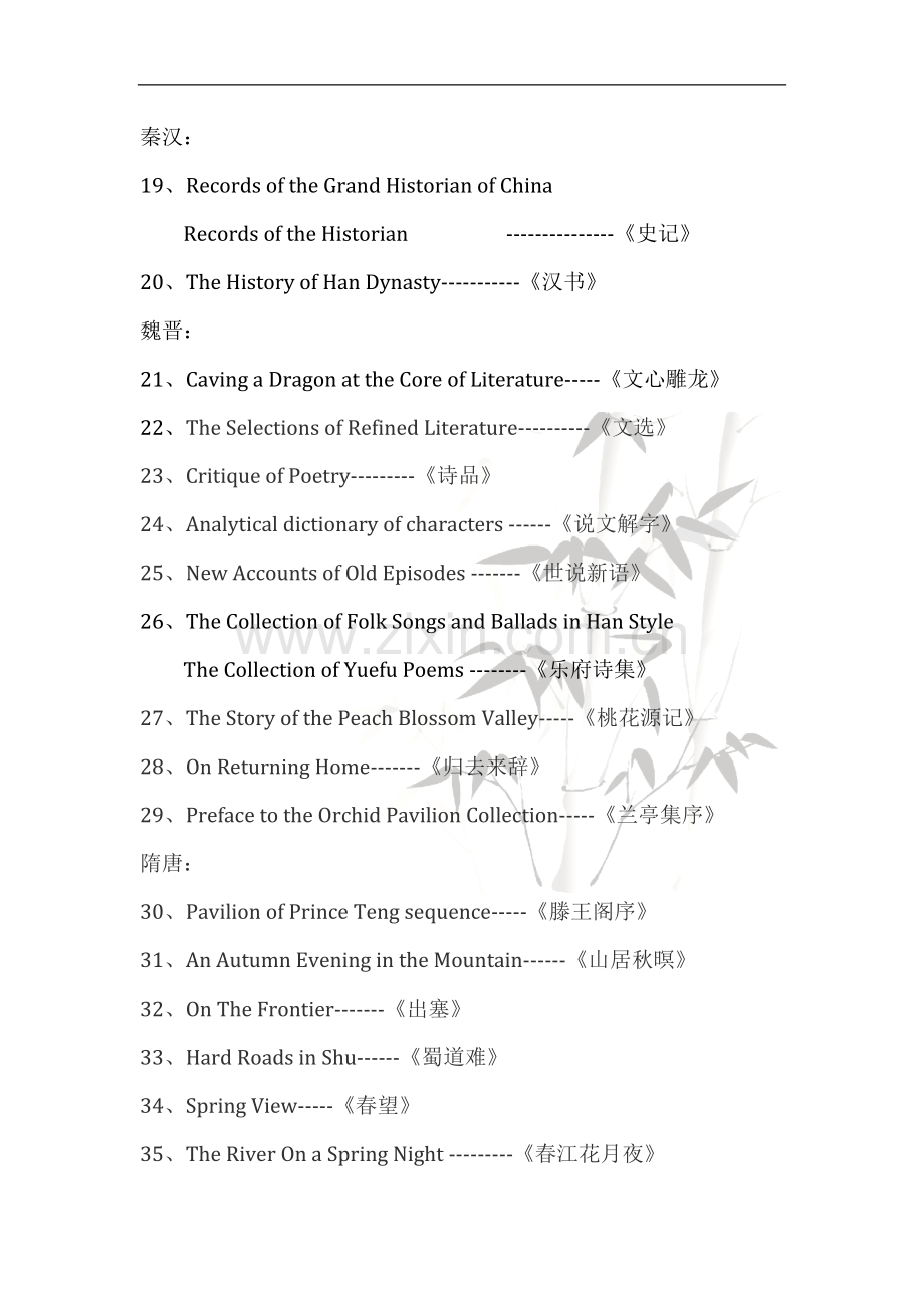 文学史名著英译名.doc_第2页