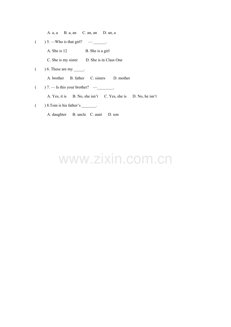 Unit-3-Lesson-17-Li-Ming's-Big-Family-习题2.doc_第2页