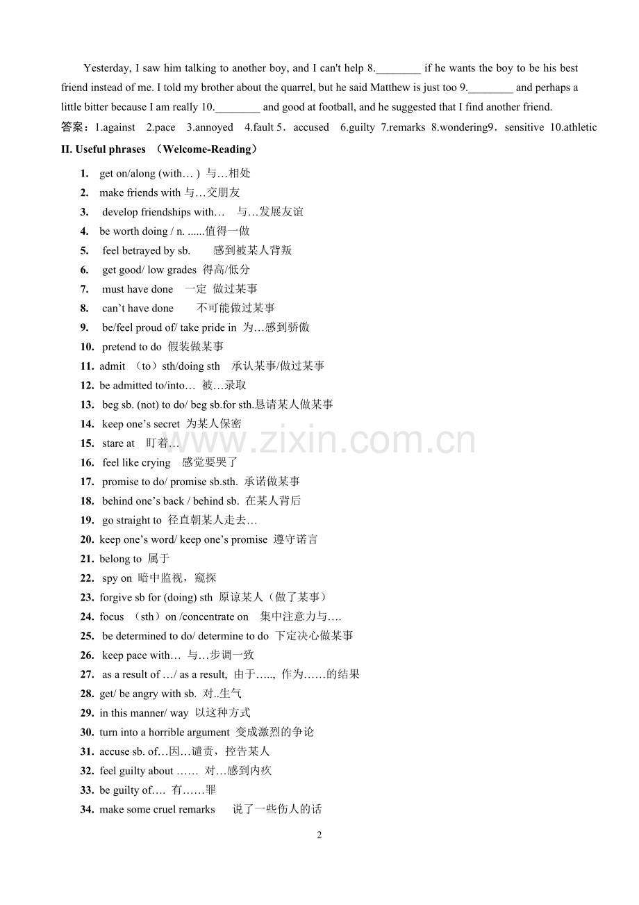 M5U1Reading-教师版.doc_第2页