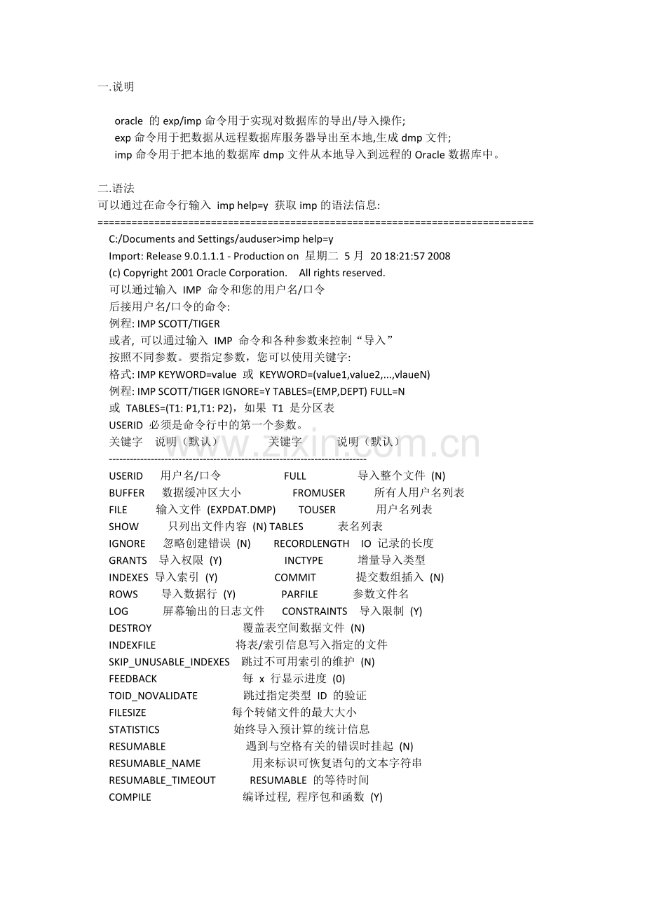 Oracle导出-导入操作.docx_第1页