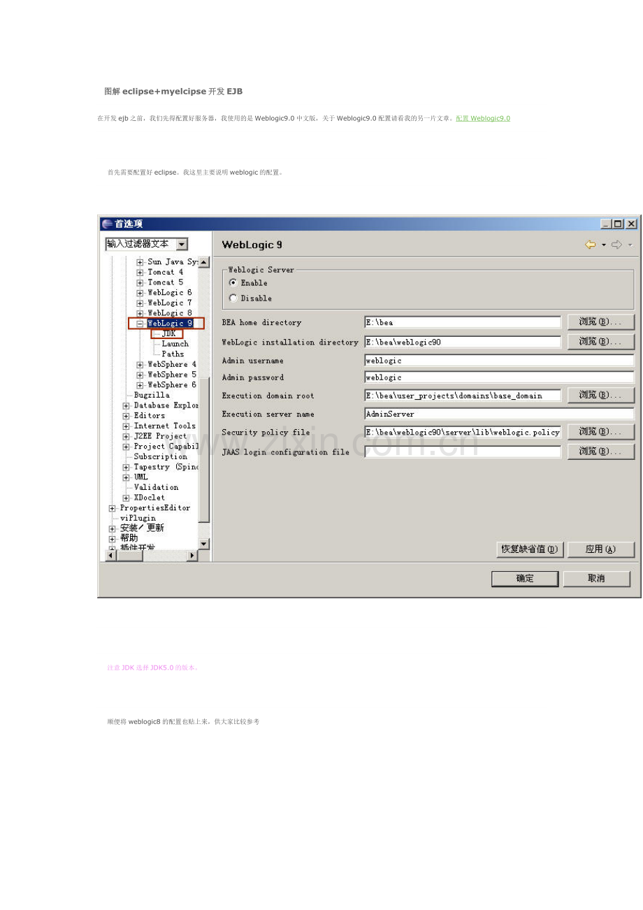 图解eclipse-myelcipse开发EJB.doc_第1页