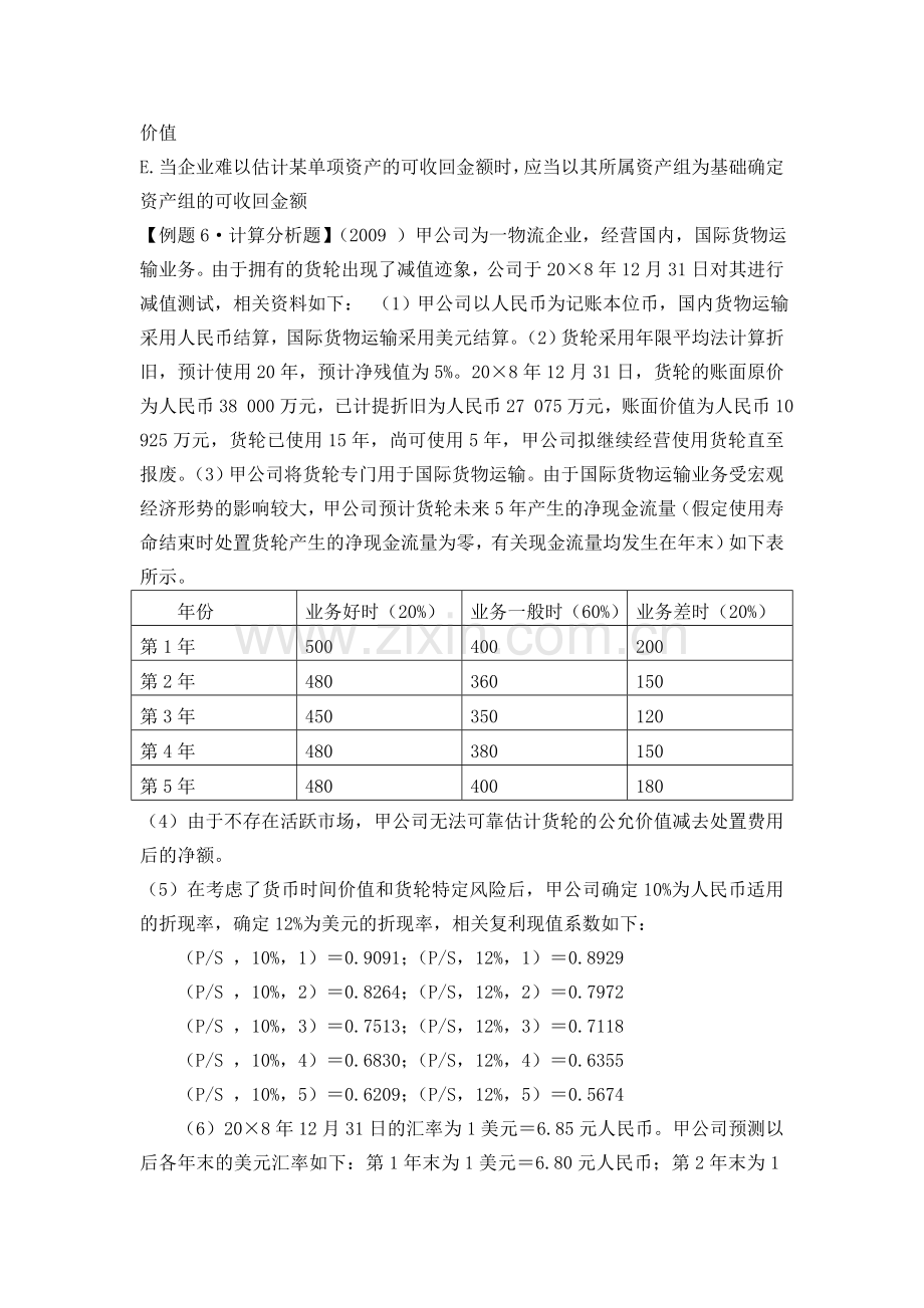 第八章-资产减值-讲义.doc_第2页