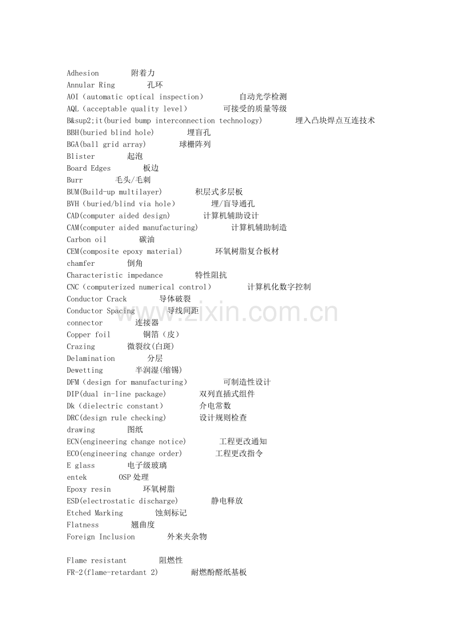 中英文对照PCB术语.docx_第1页