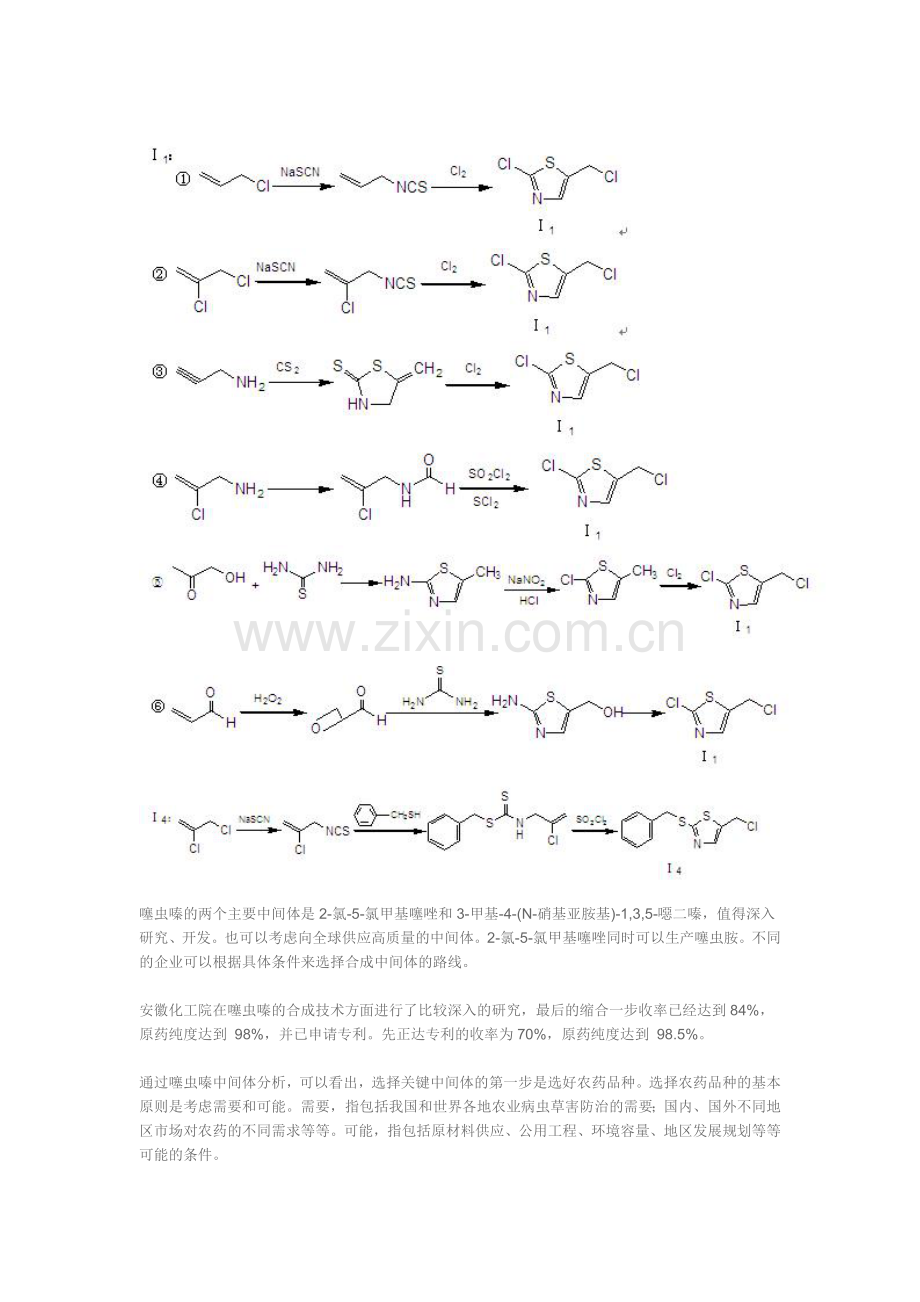 噻虫嗪-农药中间体开发的重要性及发展思路探讨.doc_第2页