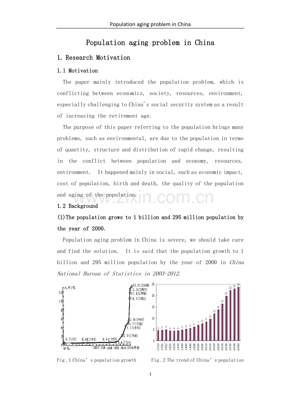 开题报告论文population.docx_第1页