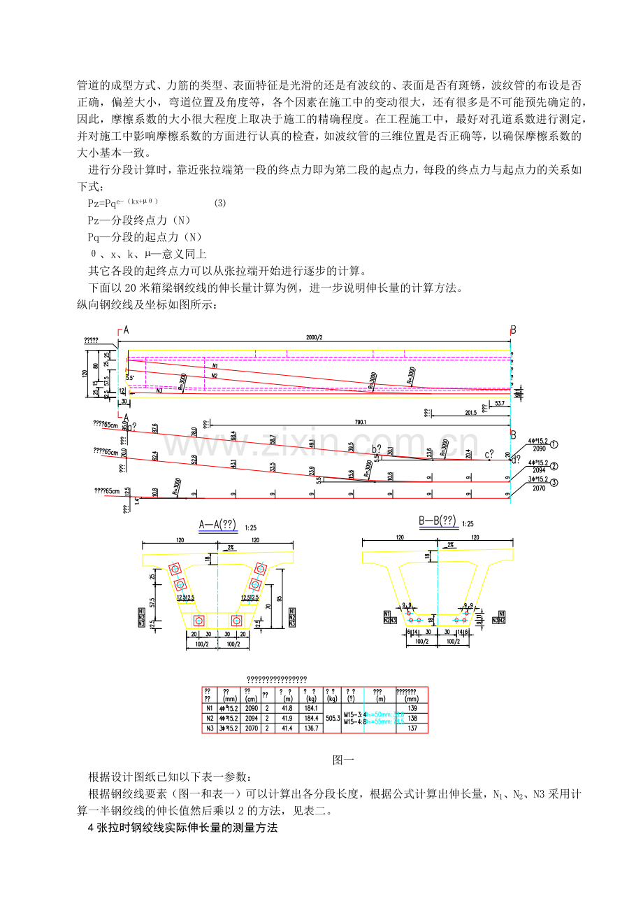 后张法预应力钢绞线张拉伸长值的计算.doc_第2页