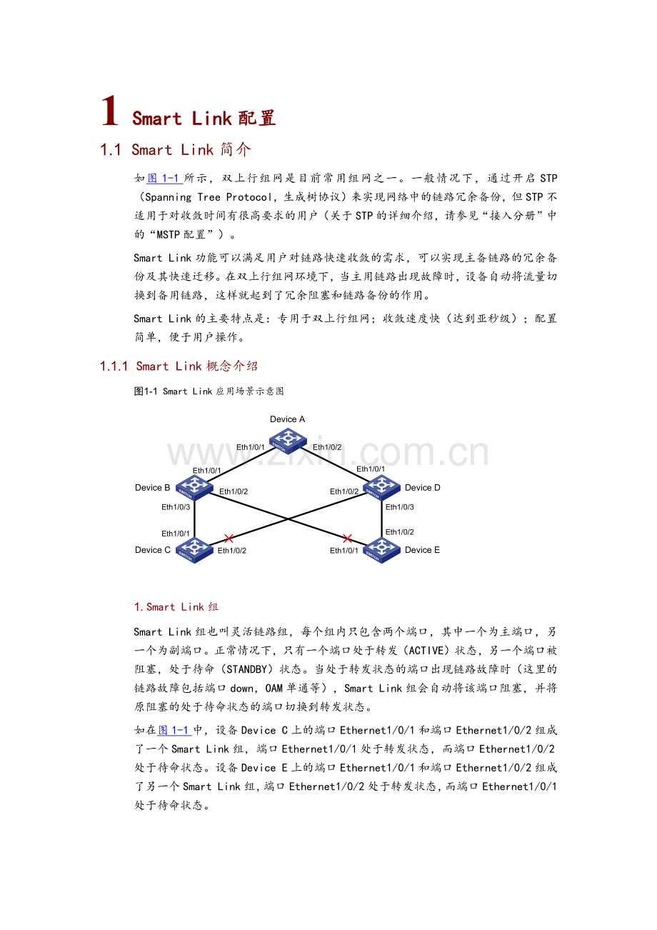 H3C--smartlink技术原理及配置指导.doc_第2页