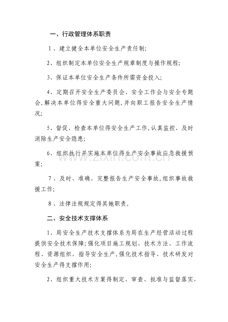 “四个体系”职责.doc_第1页