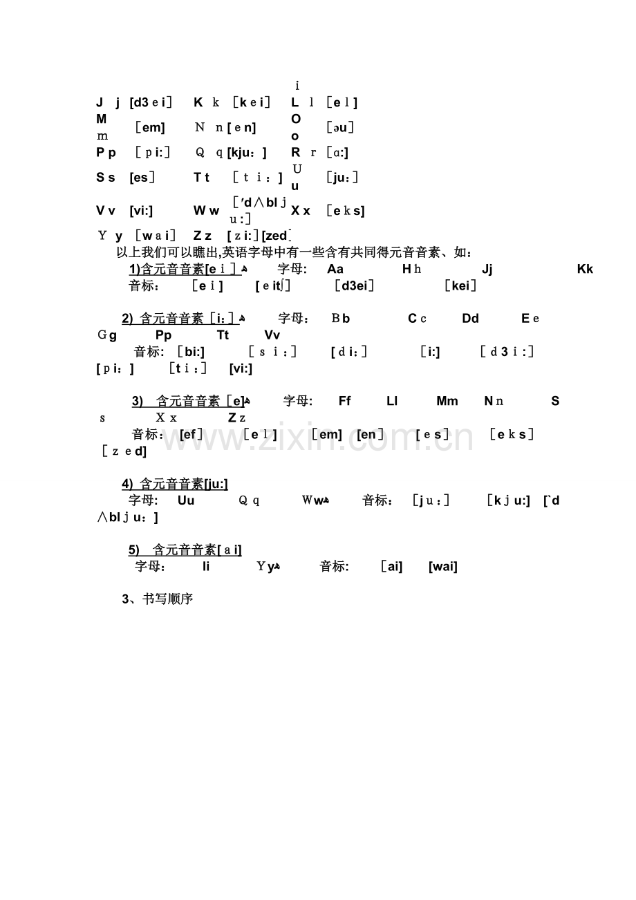 英语单词前用冠词an的有哪些26个字母发音.doc_第2页